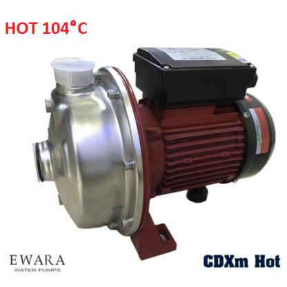Máy bơm nước nóng ly tâm đầu inox Ewara CDXM 90/10