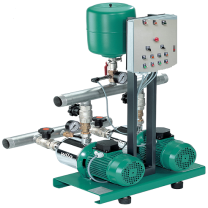 Bộ 2 bơm biến tần Wilo MHI Series