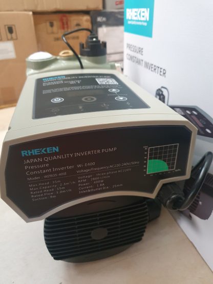 Máy bơm nước tăng áp biến tần Rheken WZB40-600I